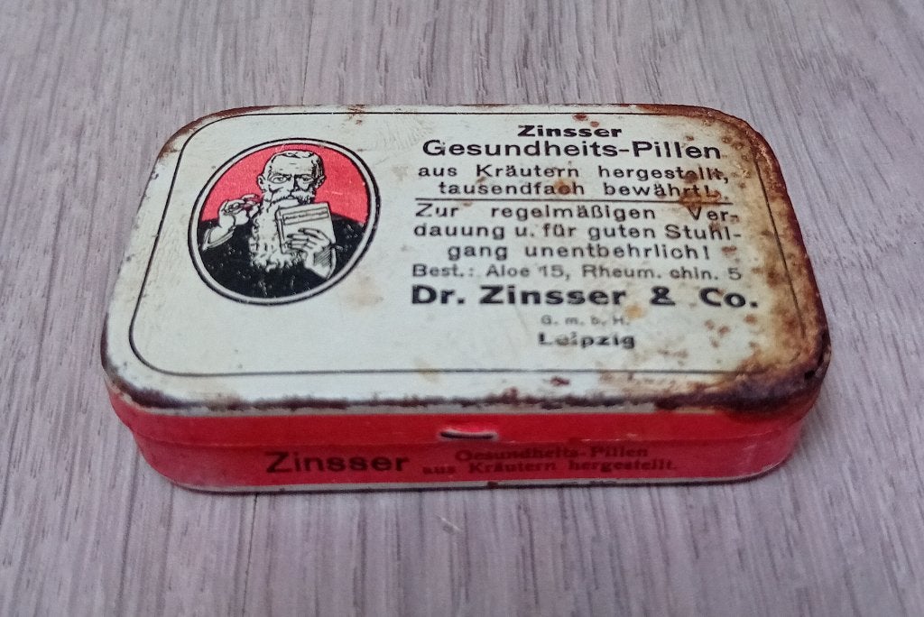 Zinsser Gesundheits Pillen Leipzig blik, Verzenden, Gebruikt, Overige