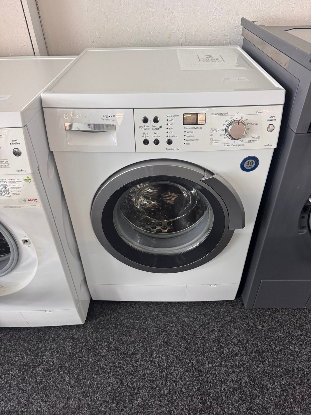 BOSCH 1400 LOGIXX ECO A+++ 8 KG met 2 jaar garantie, N, N, Refurbished, Ophalen of Verzenden