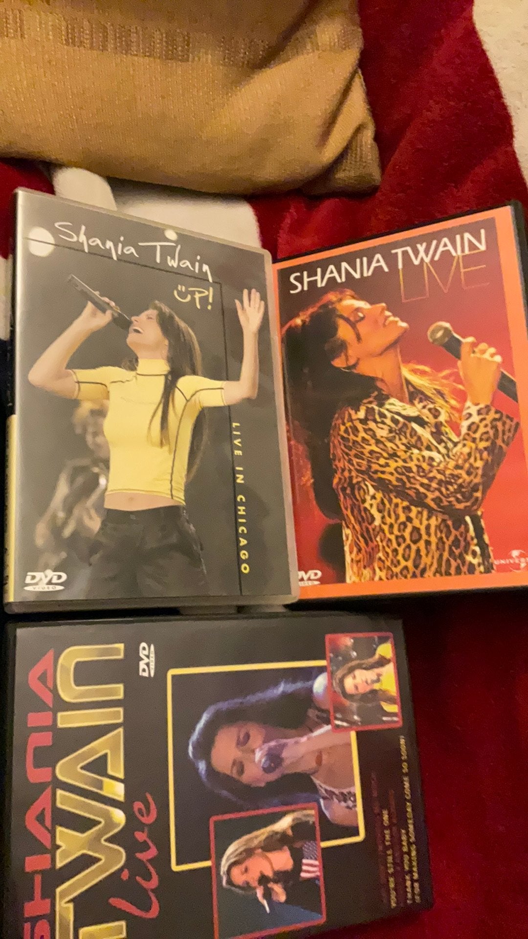Shania Twain Up, live dallas,live chicago dvds, Ophalen of Verzenden, Zo goed als nieuw, Concert