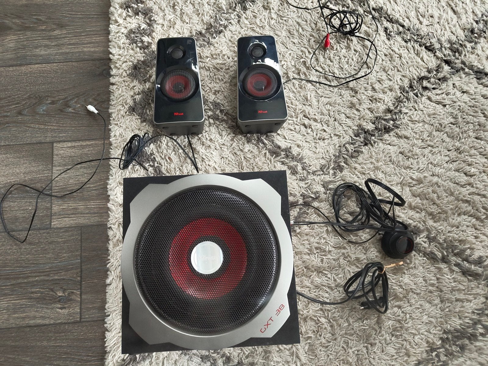 Trust GXT 38 2.1 Luidsprekerset, Ophalen, Gebruikt, Audiokanaal 2.1, Trust