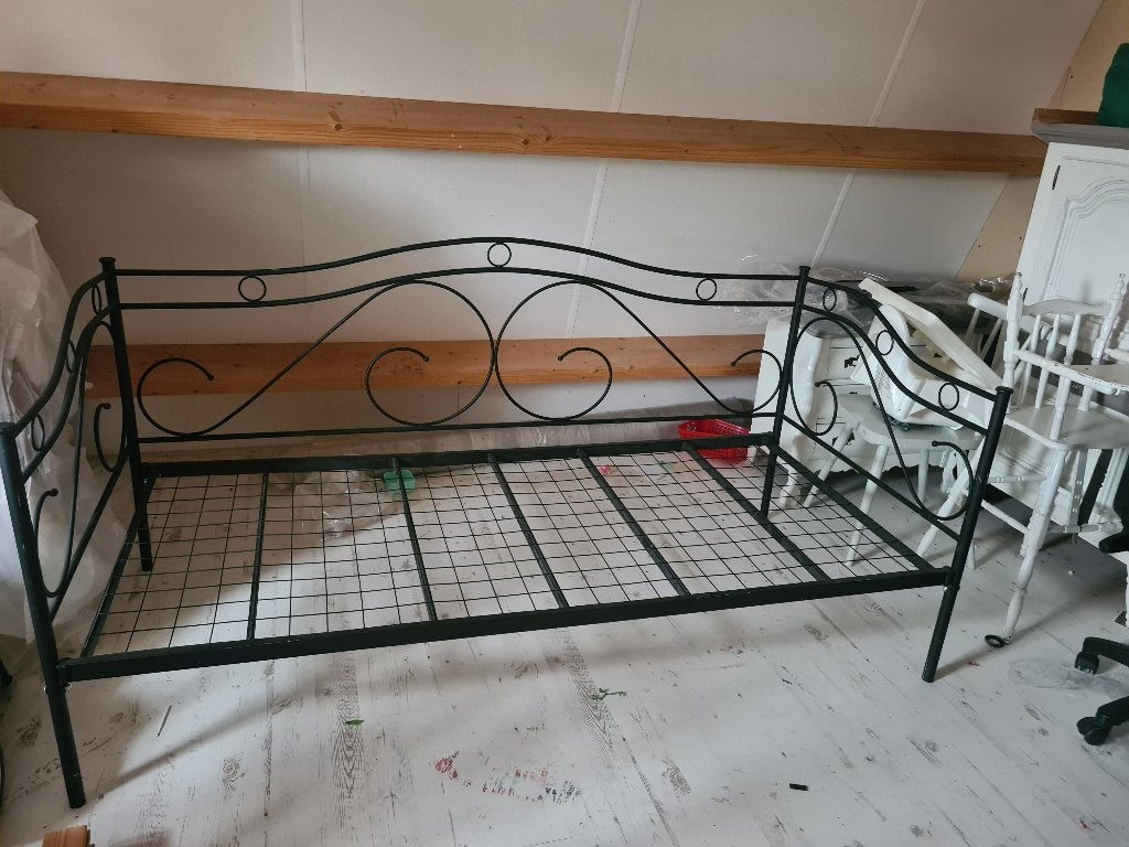 bed, Ophalen, Gebruikt, 90 cm, Eenpersoons