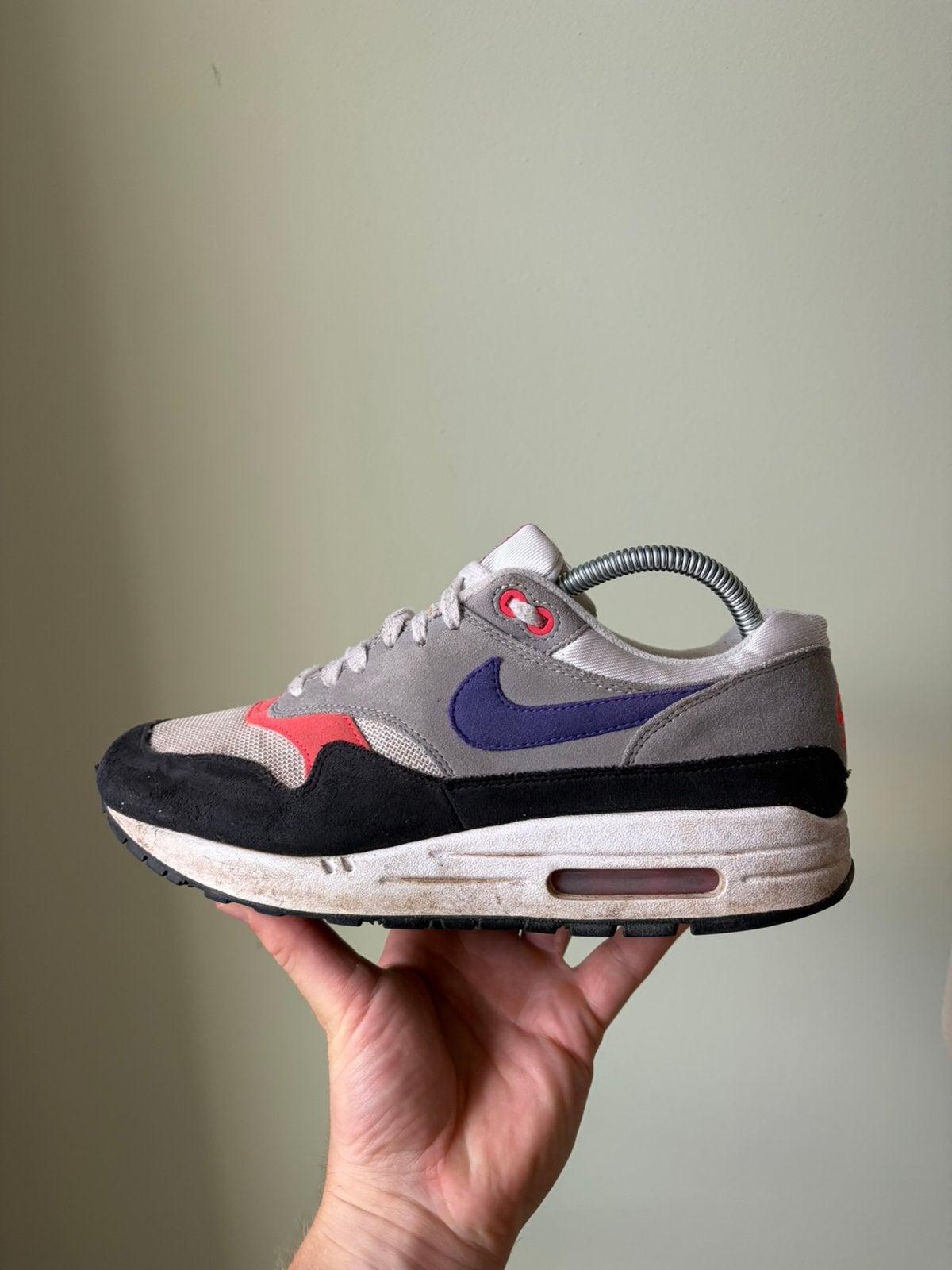 Nike Air Max 1 Raptors / 42,5, Overige kleuren, Ophalen of Verzenden, Sneakers of Gympen, Gedragen