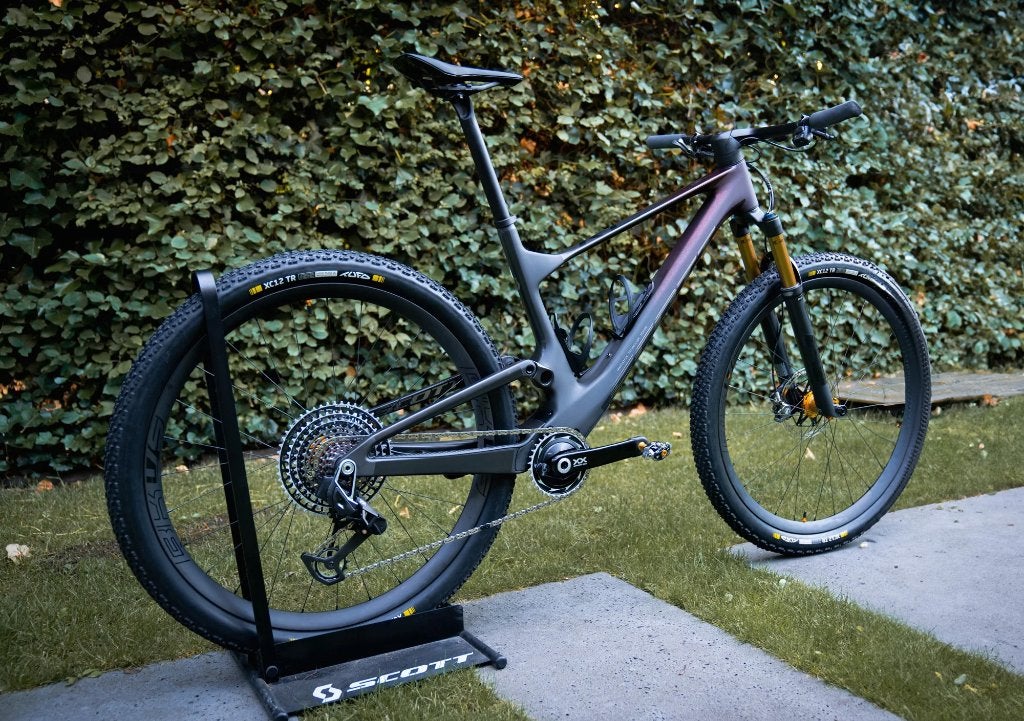 Scott Spark RC SL HMX – Sram XX SL met Powermeter, Zo goed als nieuw, Schijfrem, 53 tot 57 cm, Ophalen