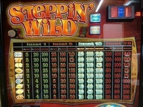 Gokkast Halversie 1000punter Steppin Wild Mk2 Fruitutomaat, Euro, Ophalen of Verzenden, Zo goed als nieuw, Met sleutels
