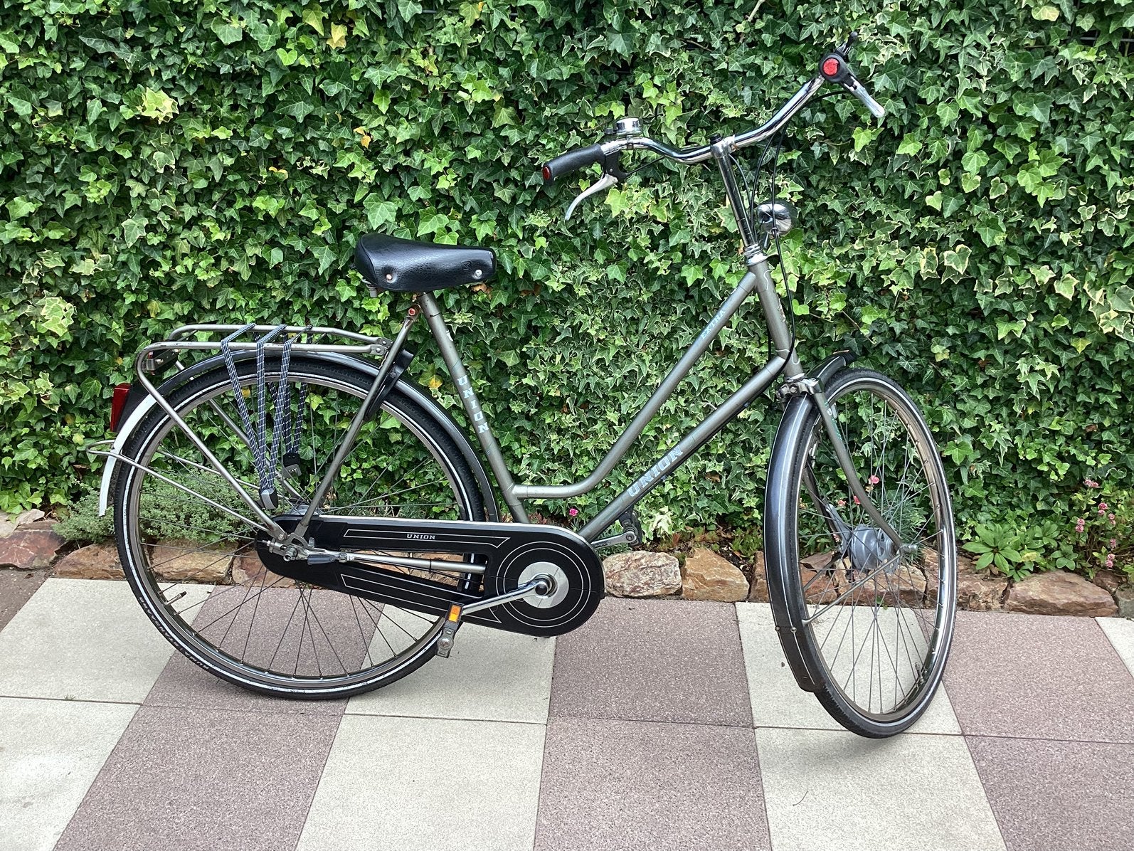Damesfiets studentenfiets stadsfiets stationsfiets unionfiet, Terugtraprem, Gebruikt, Versnellingen, 56 cm of meer