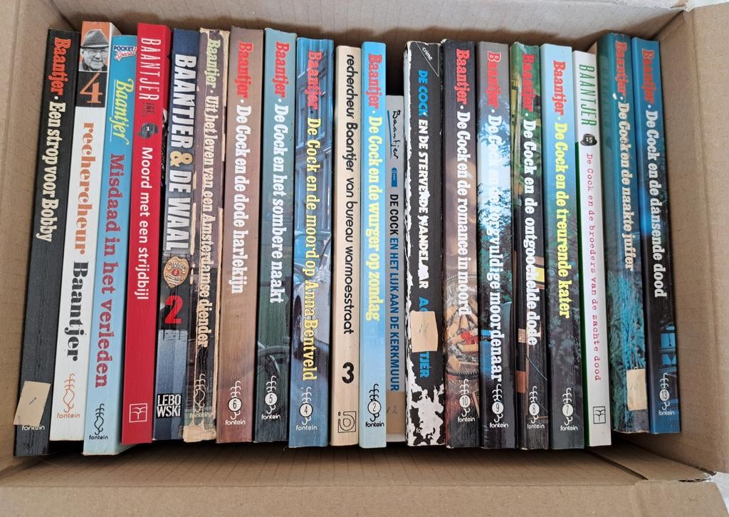 Grote collectie Baantjer boeken - 84 stuks, diverse nummers, Ophalen of Verzenden, Gelezen, A.C. Baantjer
