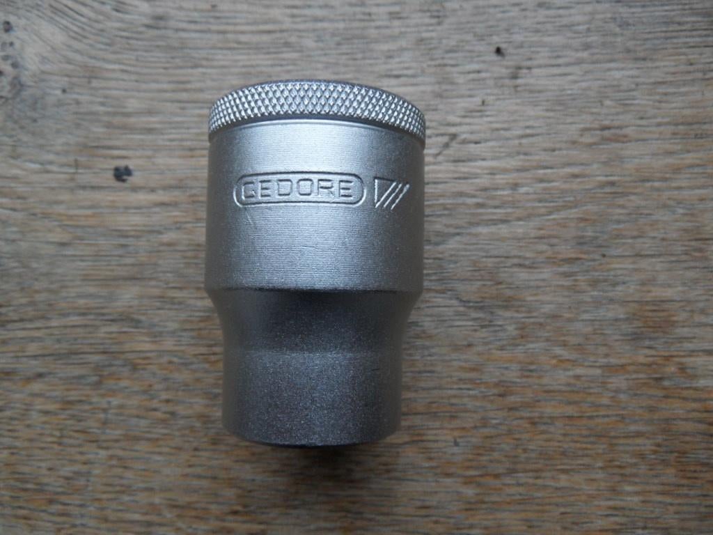 Gedore D32 dop 12 kant maat 19 3/4 aandrijving, Ophalen of Verzenden, Zo goed als nieuw