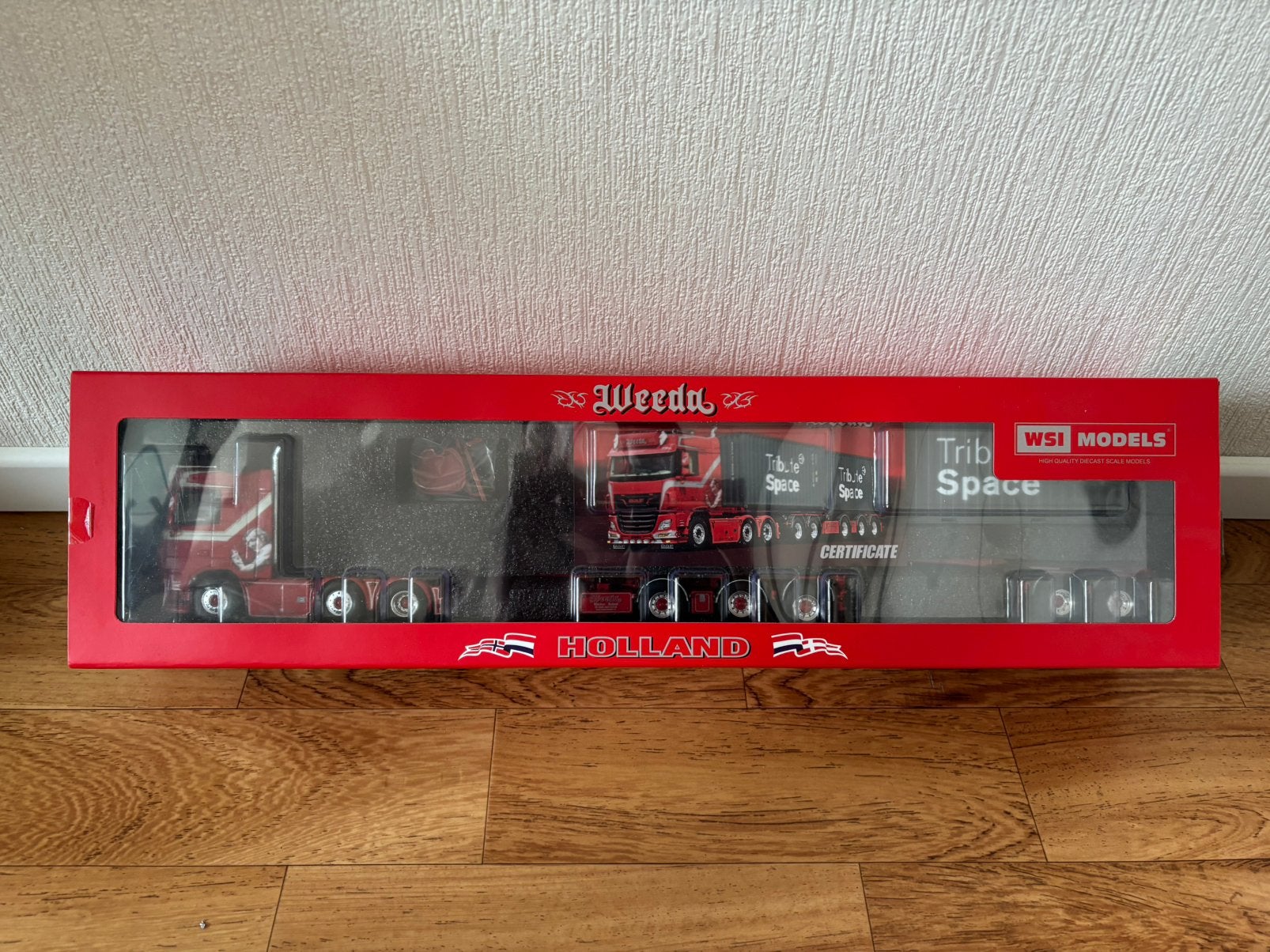 WSI daf Weeda ‘El Patron’, Hobby en Vrije tijd, Modelauto's | 1:50, Ophalen of Verzenden, Nieuw, Bus of Vrachtwagen, Wsi