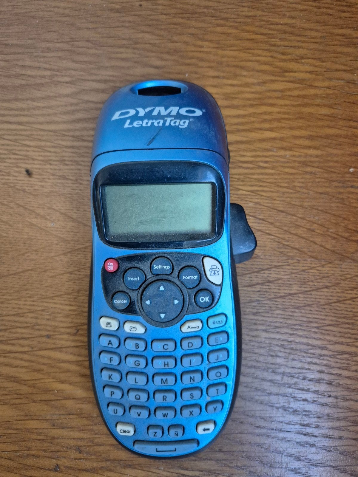 DYMO LetraTag labelmaker - Blauw, Qwerty, Qwerty, Ophalen of Verzenden, Etiket, Gebruikt