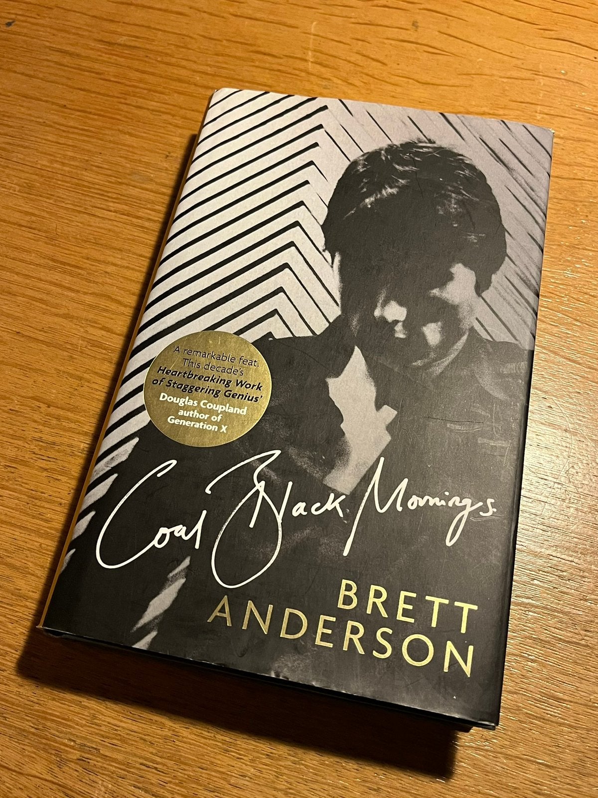Coal Black Mornings - Brett Anderson (Suede), autobiografie, Boeken, Verzenden, Artiest, Zo goed als nieuw, Brett Anderson