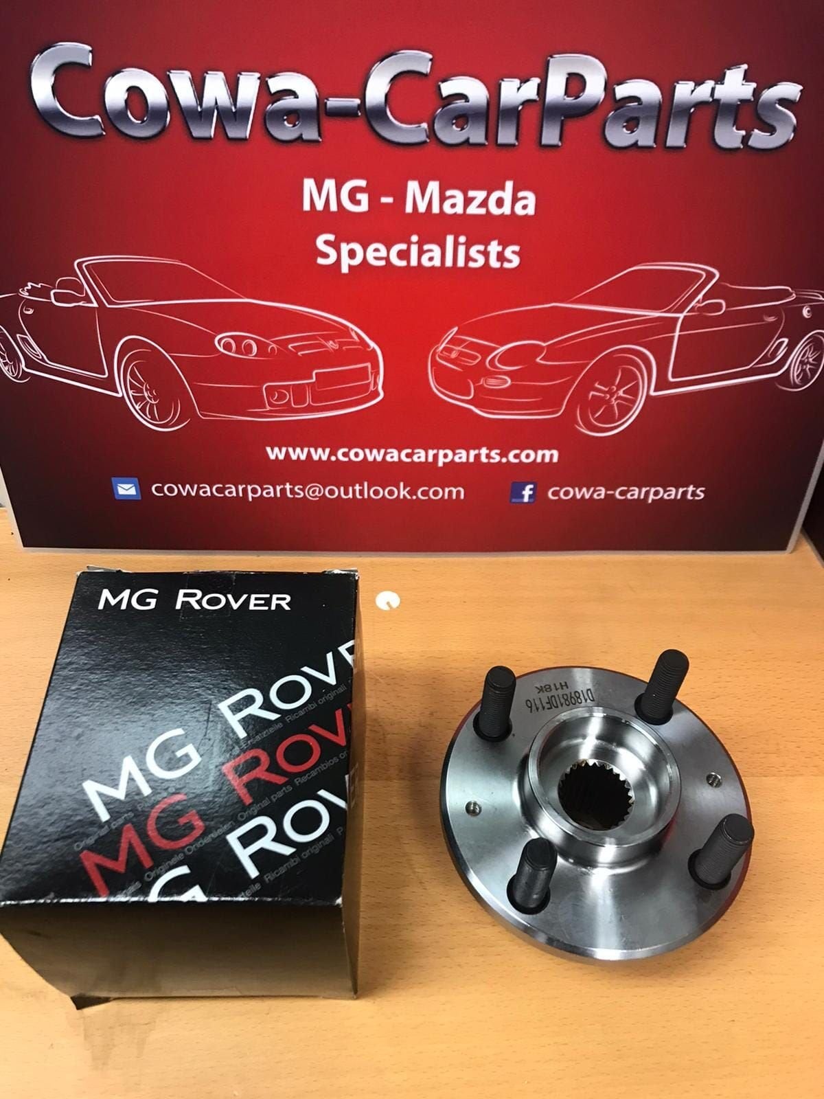 mg f mgf mg tf mgtf wielnaaf nieuw, Auto-onderdelen, -, -, Nieuw, Ophalen of Verzenden