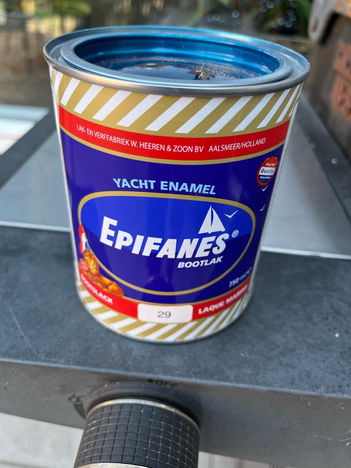 Epifanes Bootlak Blauw (nr. 29) - Nieuw, Ongeopend 1 Liter, Watersport en Boten, Ophalen, Nieuw, Verven
