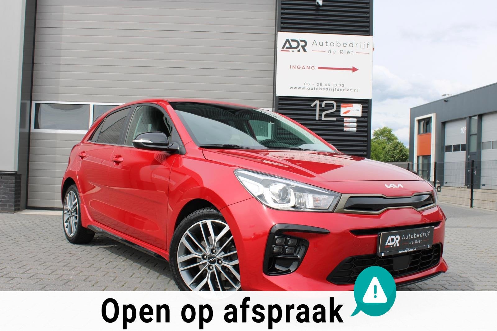 Kia Rio 1.0 T-GDi 120PK GT-Line / 17'' / ACC / CAMERA/PDC V+, Gebruikt, Zwart, 1095 kg, Origineel Nederlands
