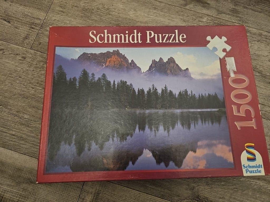 Schmidt puzzle, Ophalen, 500 t/m 1500 stukjes, Zo goed als nieuw