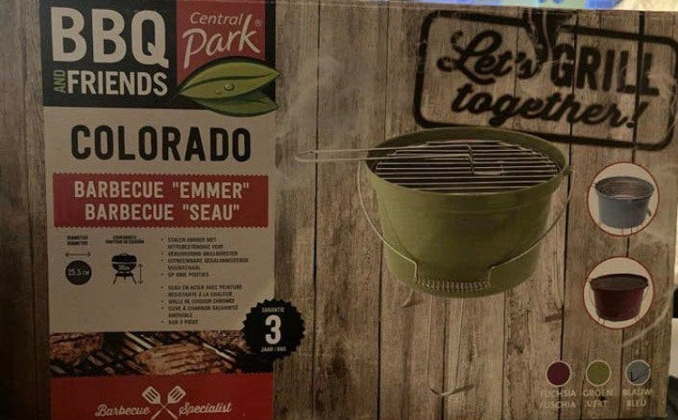 Nieuwe houtskool Bbq voor op je balkon, tuin, op de camping, Tuin en Terras, Ophalen of Verzenden, Nieuw