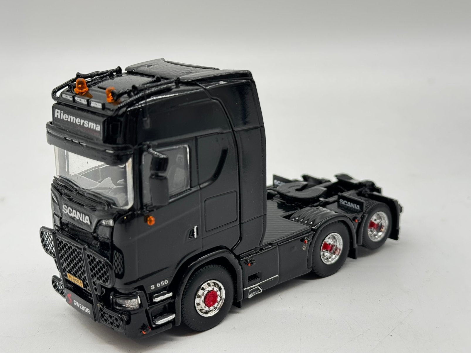 WSI SCANIA S HIGHLINE RIEMERSMA, Hobby en Vrije tijd, Modelauto's | 1:50, ., Ophalen of Verzenden, Zo goed als nieuw, .