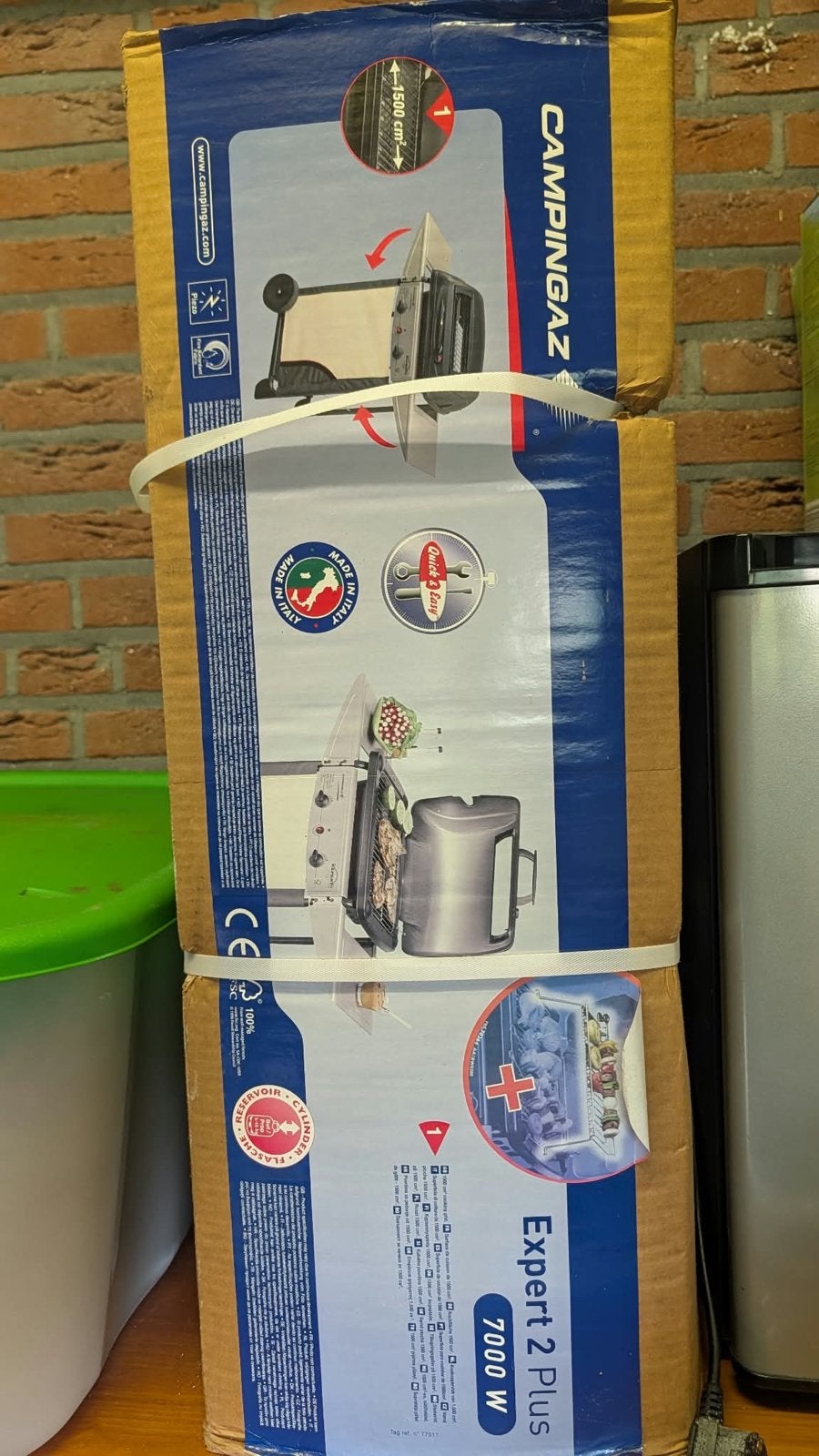 Gas barbecue Campingaz Expert 2 Plus – 7000W – Nieuw in doos, Ophalen, Nieuw