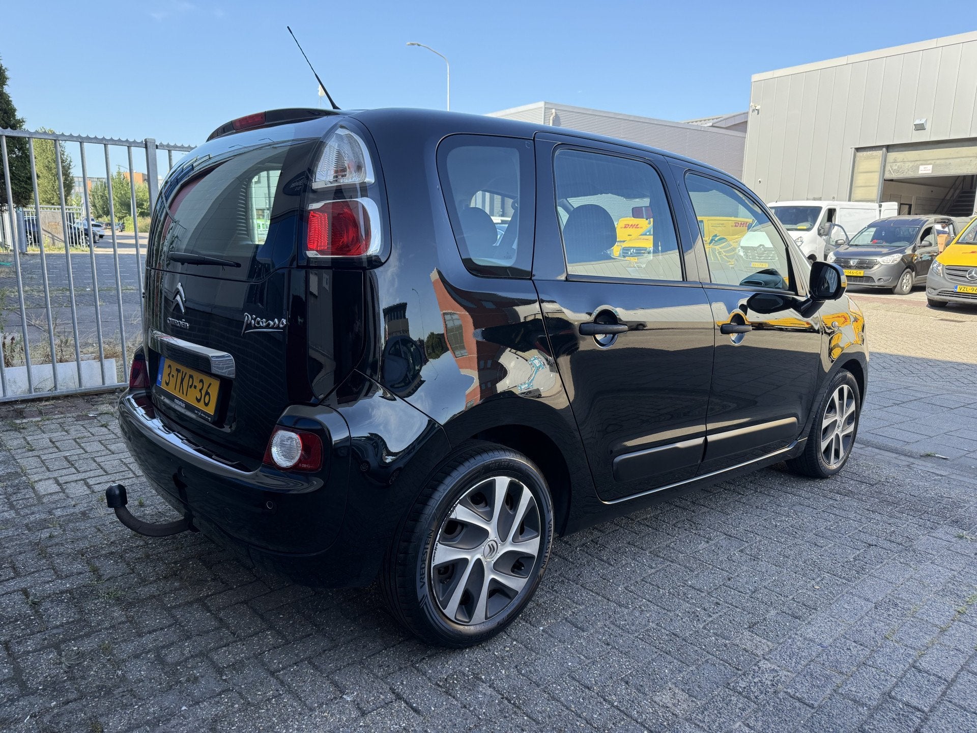 Citroën C3 Picasso 1.4 VTi Tendance (bj 2014), Auto's, Voorwielaandrijving, Euro 5, Stof, Zwart