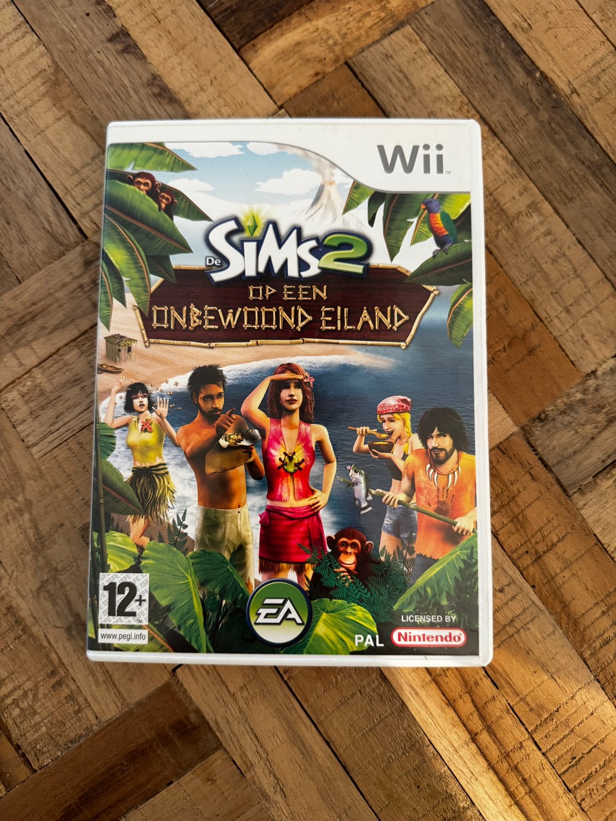 Wii Sims 2 Onbewoond Eiland, 1 speler, Ophalen of Verzenden, Zo goed als nieuw, Vanaf 12 jaar