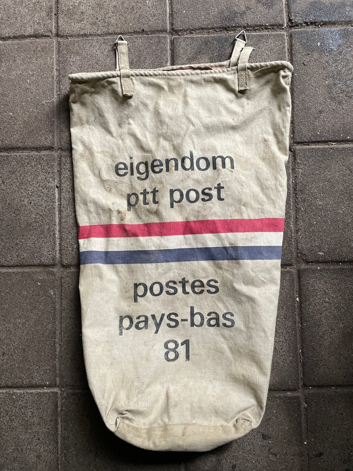 ORIGINELE POSTZAK PTT POST, IN NIEUWSTAAT!, Ophalen, Zo goed als nieuw