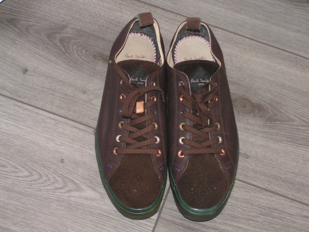 PAUL SMITH sneakers,Mt 44(UK 10) als nieuw, Kleding | Heren, Bruin, Ophalen of Verzenden, Paul Smith, Tweedehands