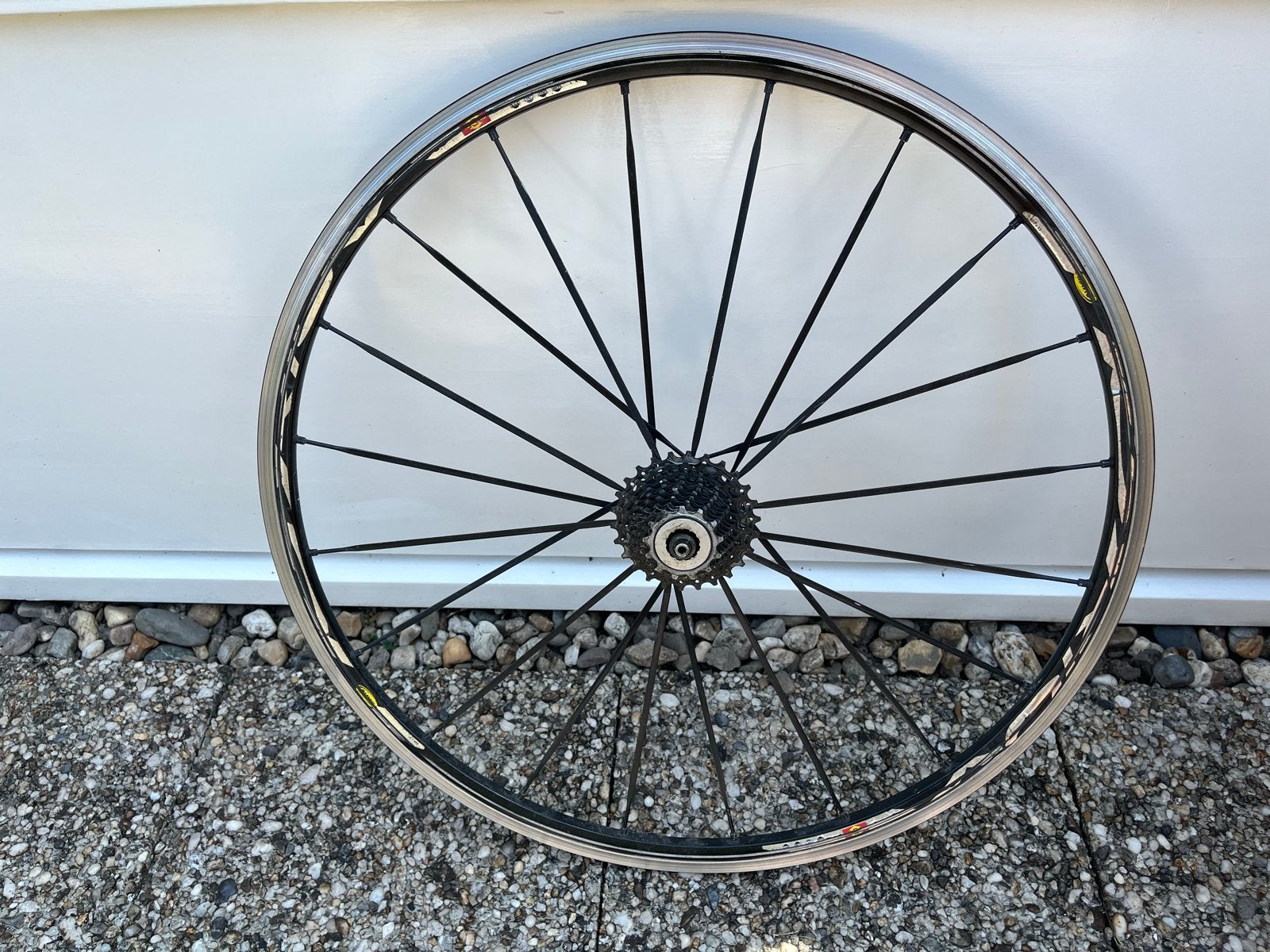Mavic Ksyrium Elite Wielen 10 speed velgrem, Gebruikt, Aluminium, Racefiets, Ophalen