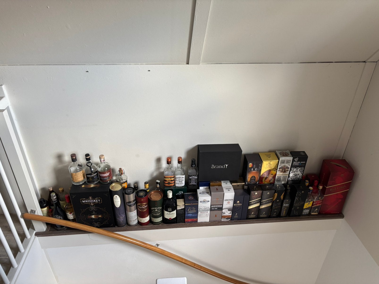 Whiskey flessen GRATIS., Ophalen, Zo goed als nieuw, Minder dan 5 flessen