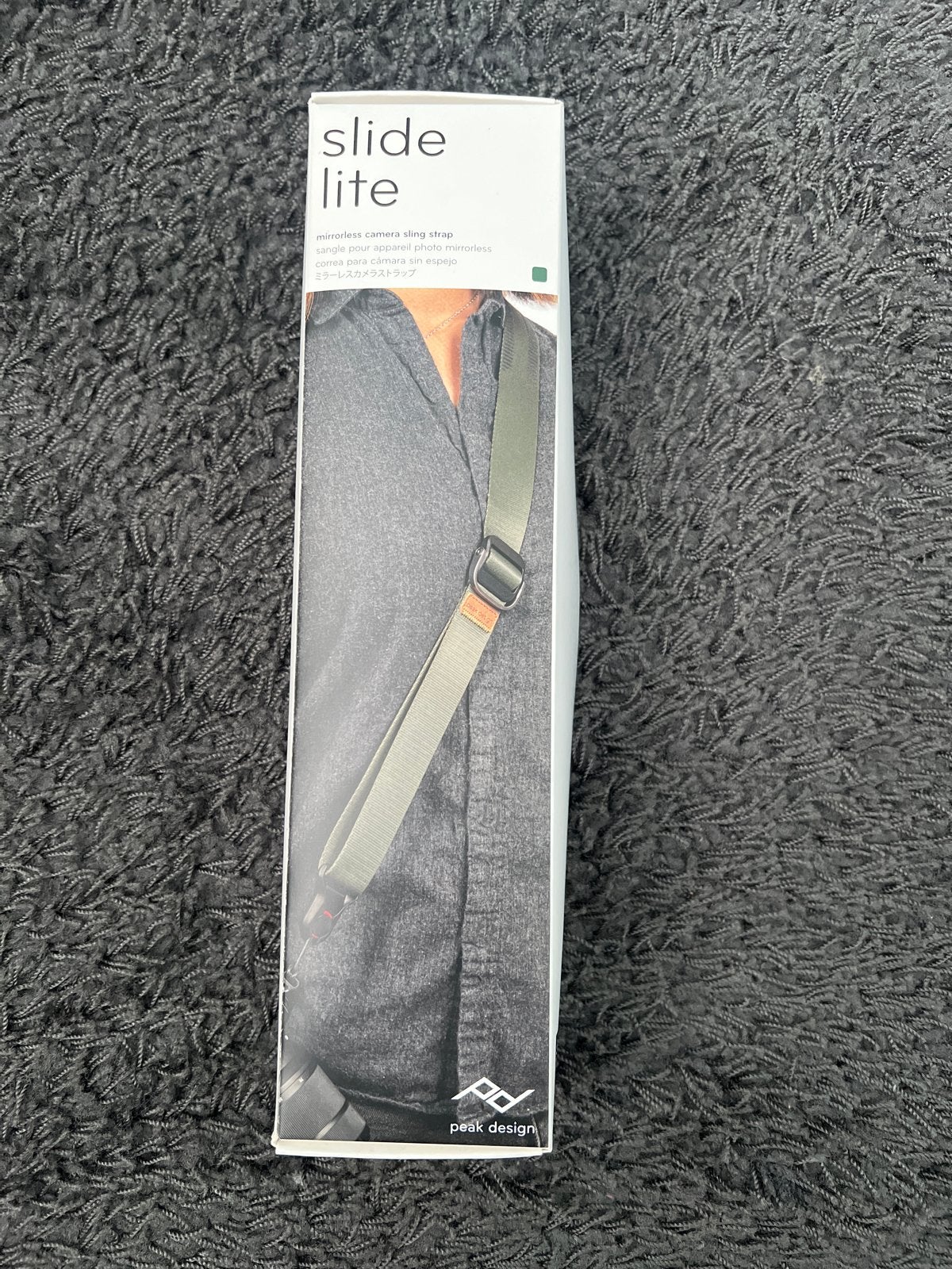 Peak Design Slide Lite camerariem - Nieuw in doos, Ophalen of Verzenden, Nieuw, Overige typen, Overige merken