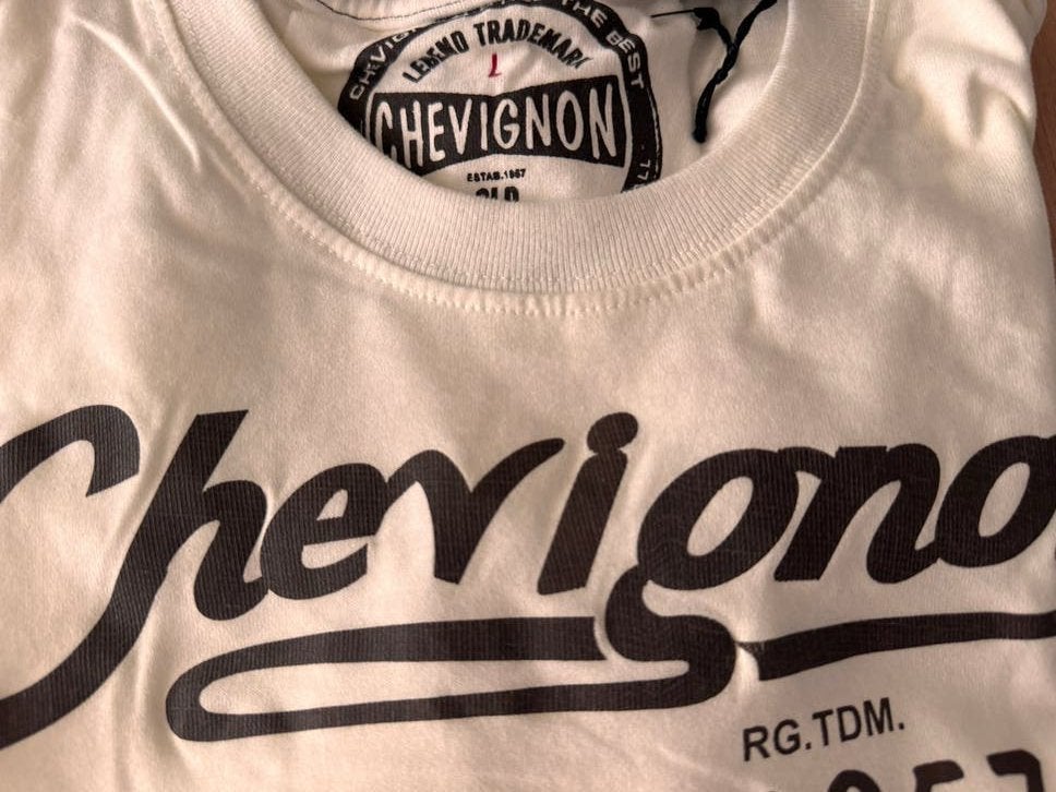 Chevignon Longsleeve Shirt nieuw, Ophalen of Verzenden, Nieuw, Maat 52/54 (L), Wit