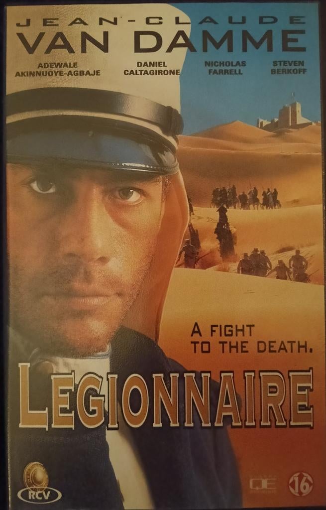 Legionnaire vhs, Vanaf 16 jaar, Ophalen of Verzenden, Zo goed als nieuw, Horror