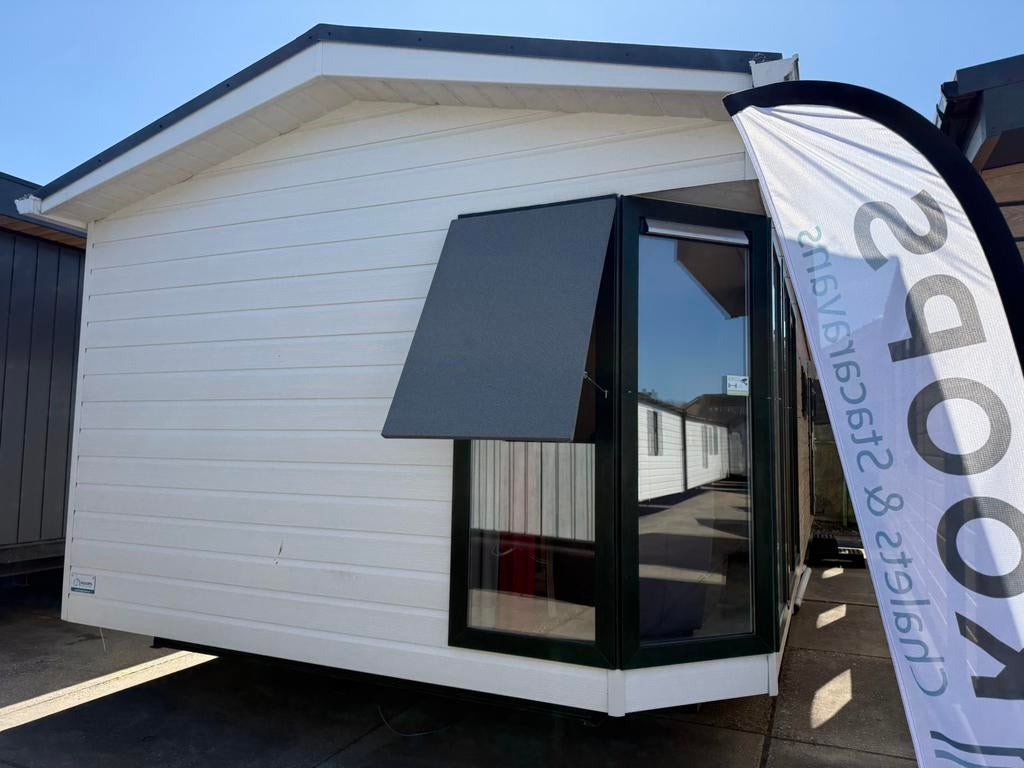 Luxe chalet bj 2014 | DG & CV | 11x4m | Direct leverbaar, Tot en met 6