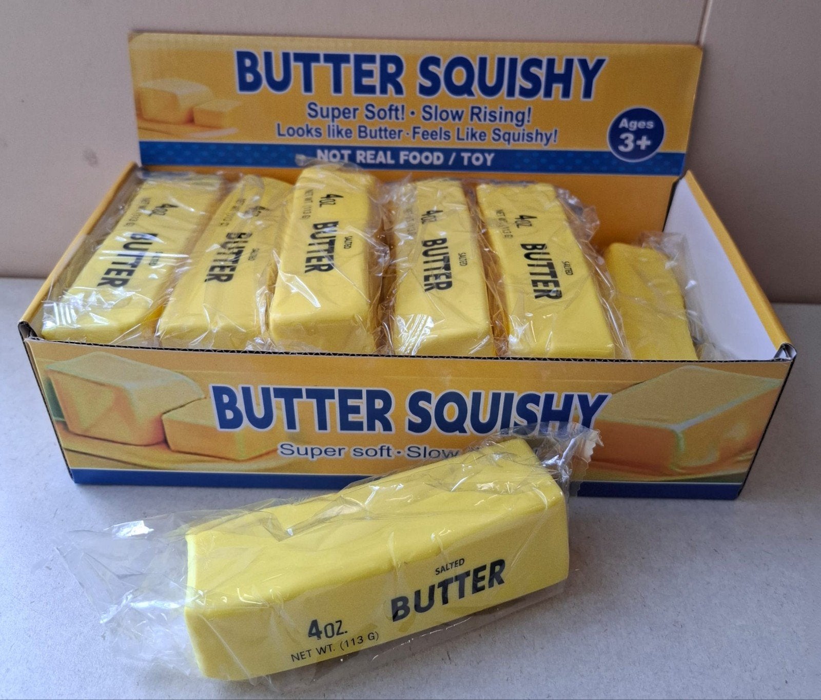 Squishy Butter tik tok trend € 3,- incl btw, ., Jongen of Meisje, Nieuw, Ophalen of Verzenden