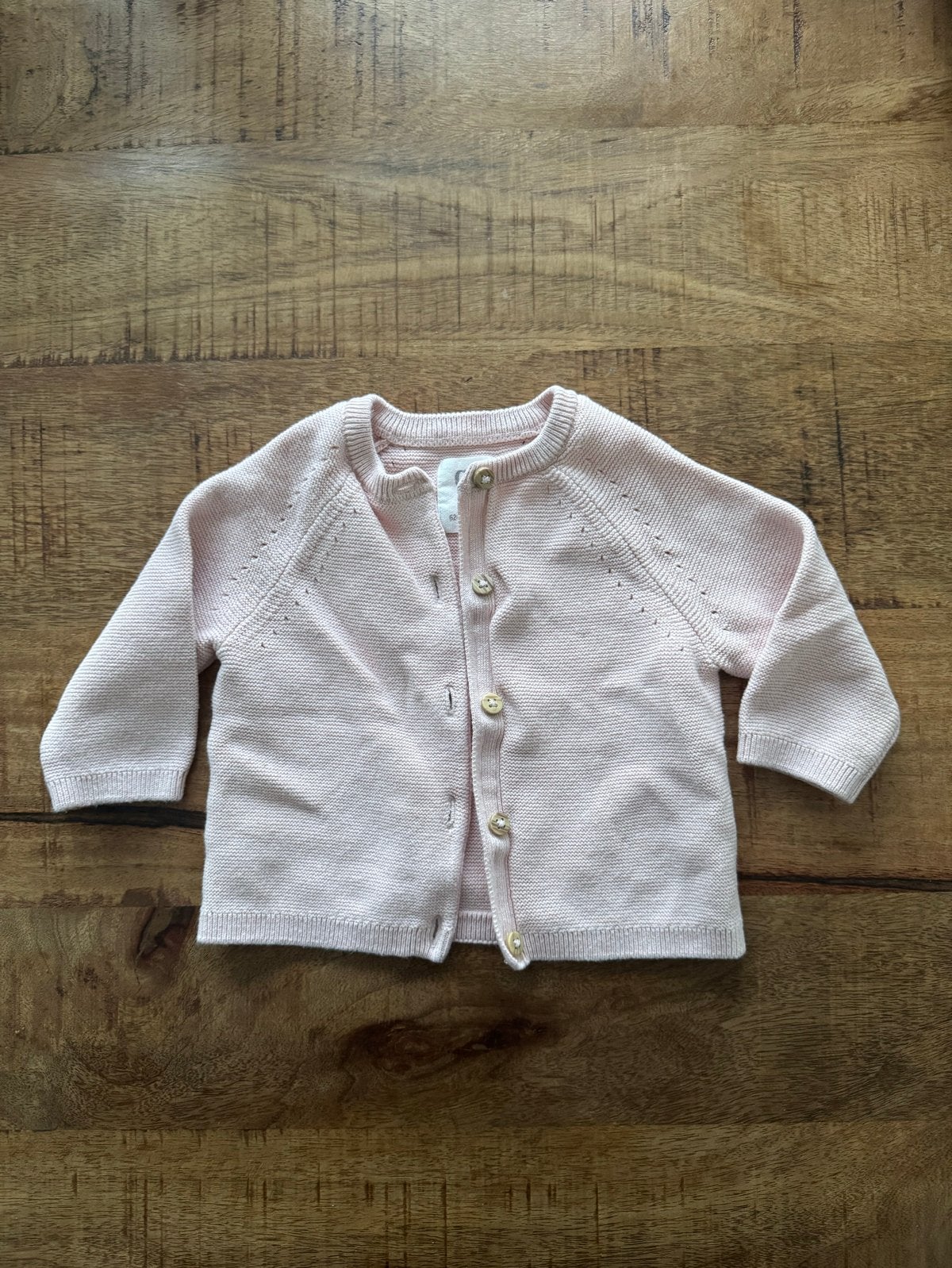 Roze vestje C&A baby, maat 62, Kinderen en Baby's, Ophalen of Verzenden, Zo goed als nieuw, Meisje, Truitje of Vestje