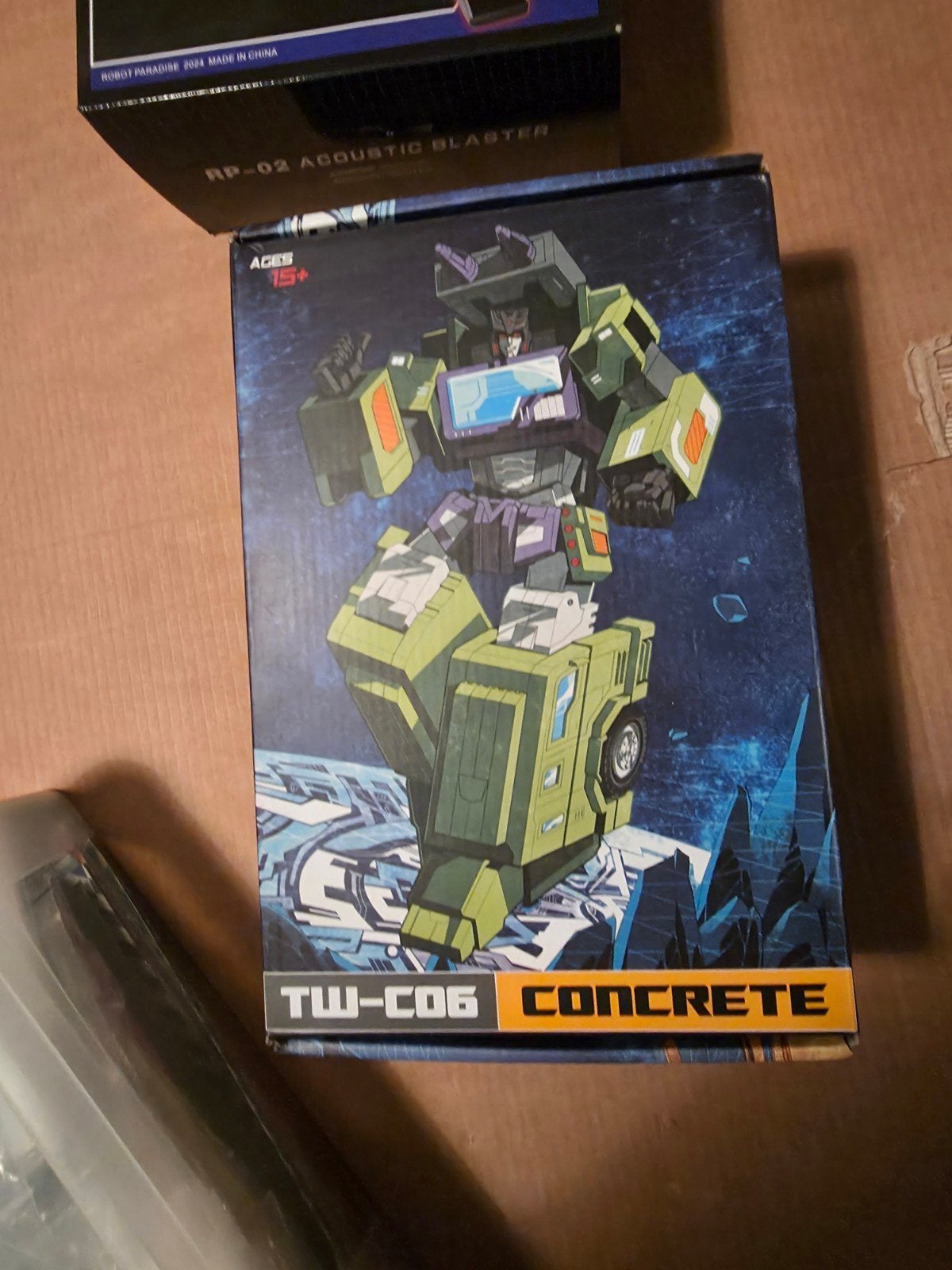 TW-C06 Concrete Transformer Figuur - Nieuw in Doos, Verzamelen, Transformers, G1, Ophalen of Verzenden, Gebruikt