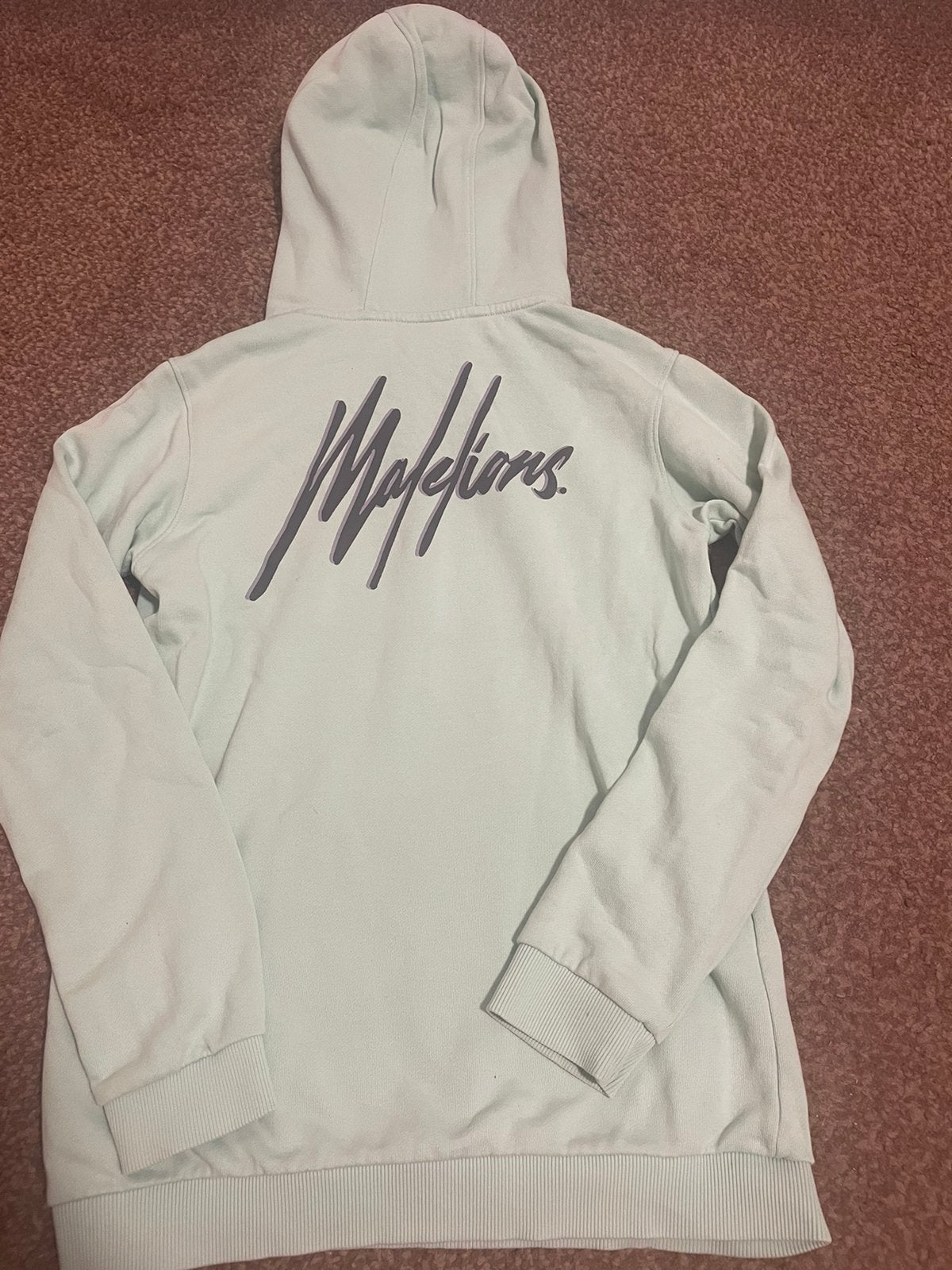 Malelions mintgroene hoodie maat 164, Kleding | Heren, Ophalen of Verzenden, Zo goed als nieuw, Overige maten, Zwart