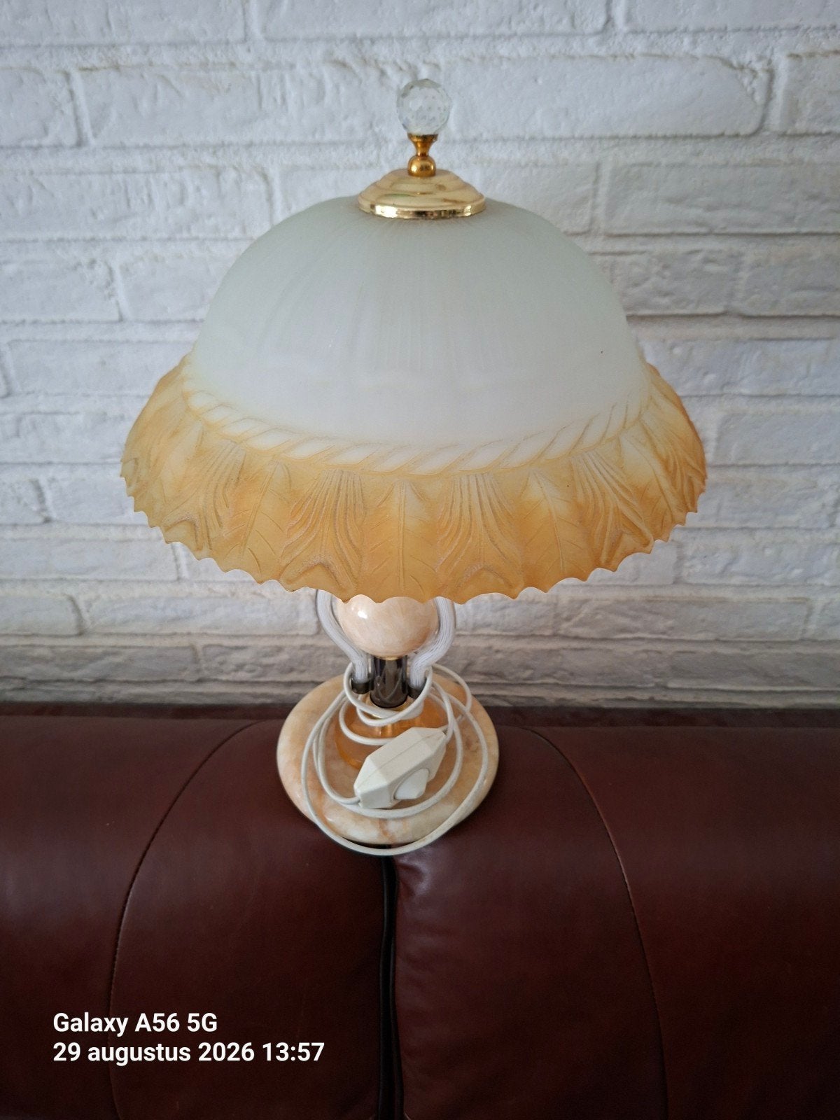 mooie lamp, Antiek en Kunst, Antiek | Lampen, Ophalen