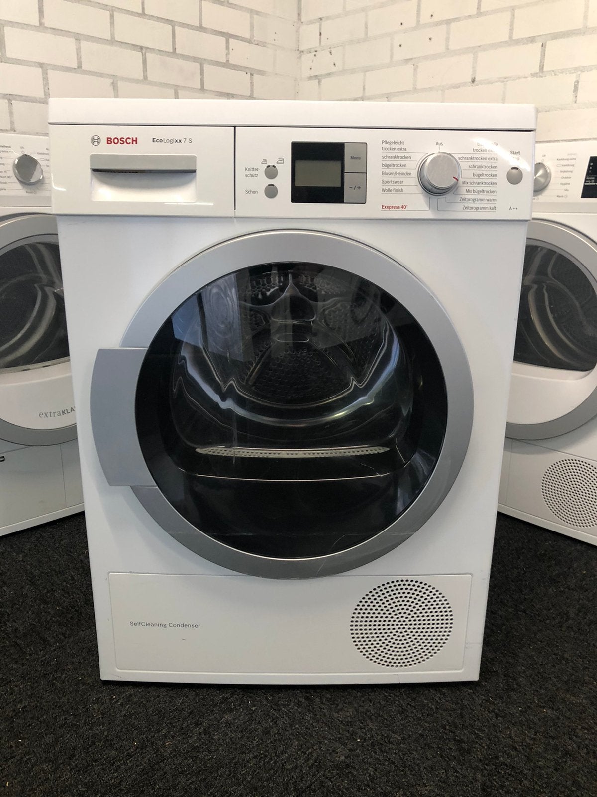 DAG DEAL €229 A++ 7kg Warmtepomp droger Bosch Logix GARANTIE, Ophalen, 6 tot 8 kg, Minder dan 85 cm, Overige typen