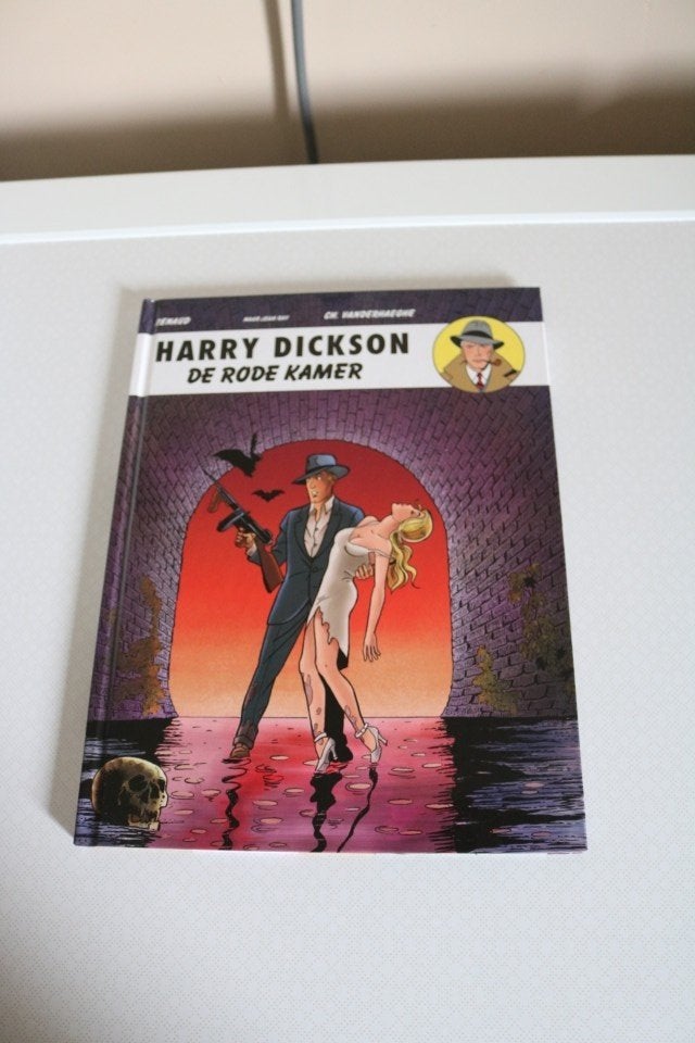 Harry Dickson Nr 12 : De rode kamer - HC - 1-ste druk 2017, Eén stripboek, Ophalen of Verzenden, Zo goed als nieuw