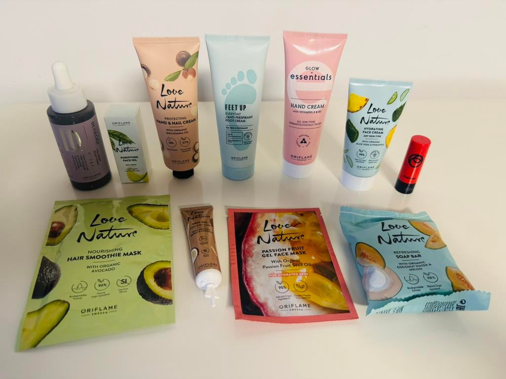 Oriflame pakket nieuwe verzorgingsproducten, Verzenden, Nieuw, Overige typen