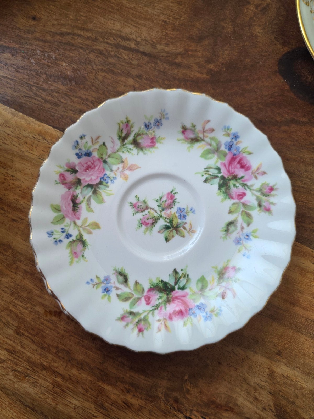 Royal Albert Moss Rose Schotelje - Vintage Porselein, Ophalen of Verzenden