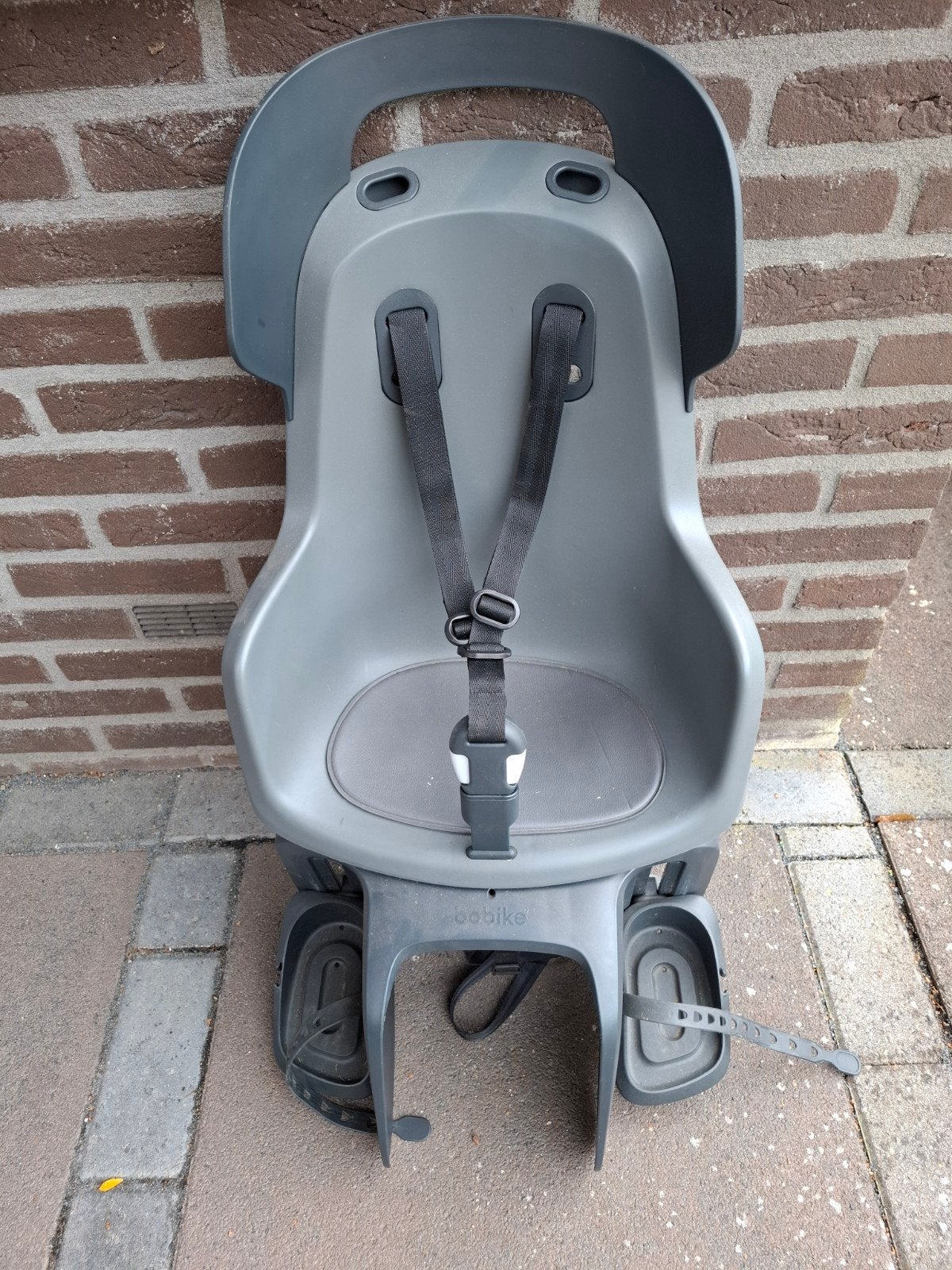 Bobike fietszitje achter - Grijs, Ophalen, Achterzitje, 9 t/m 36 kg, Bobike