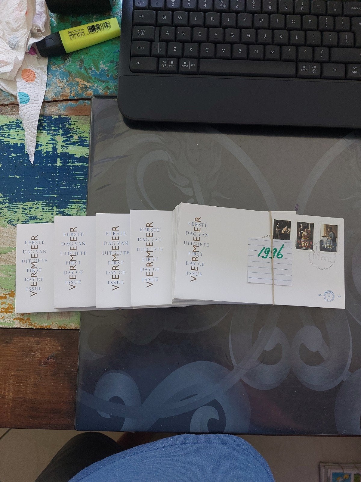 Nederland 1996, FDC E345 tm E358, Postzegels en Munten, Ophalen of Verzenden