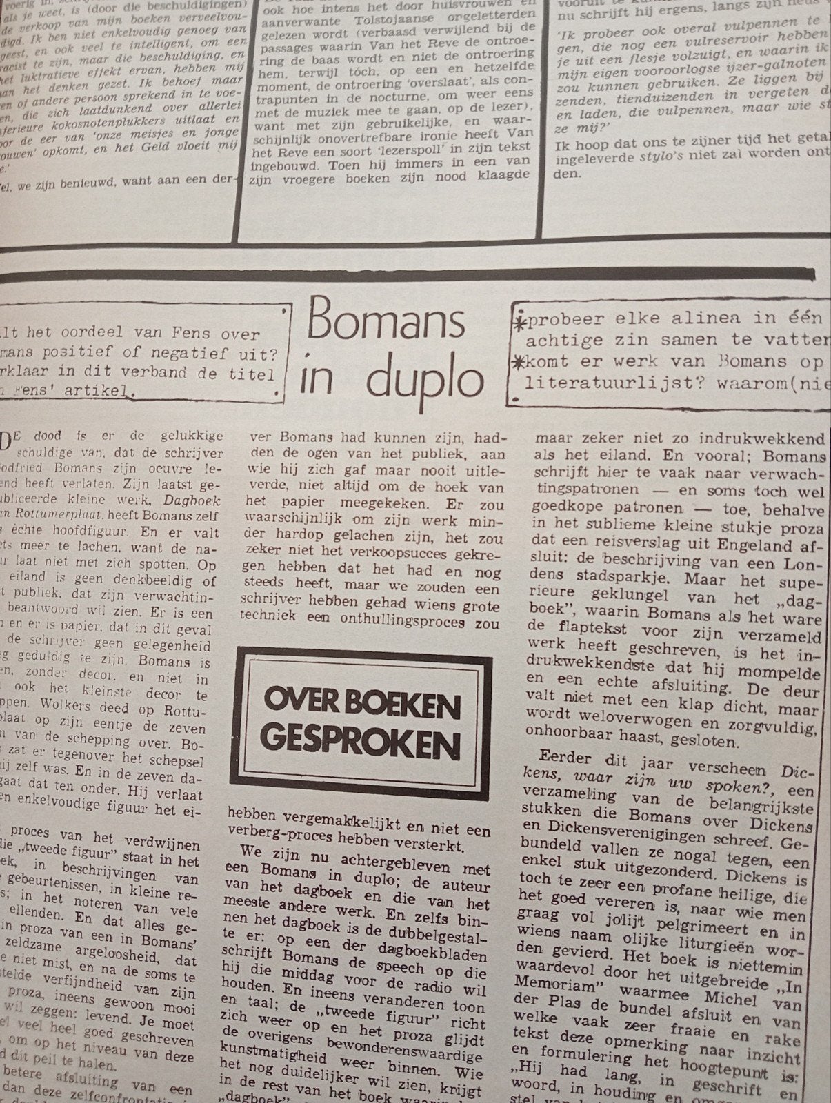 Uit de pers 1972 - Kranteknippels met opdrachten, Boeken, Tijdschriften en Kranten, Ophalen of Verzenden
