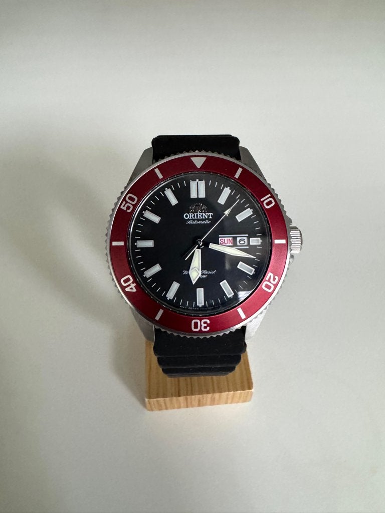 Orient duikhorloge, Sieraden, Tassen en Uiterlijk, Horloges | Heren, Ophalen, Zo goed als nieuw, Overige merken