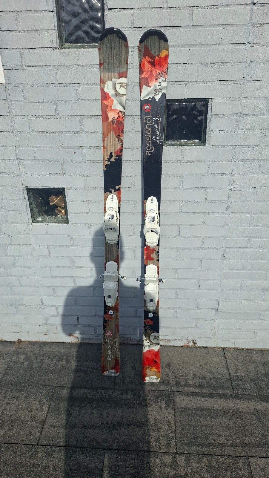 Te koop: gebruikte  Rossignol Attraxion 3 ski’s 160 cm, Sport en Fitness, Ophalen, 160 tot 180 cm, Gebruikt, Rossignol