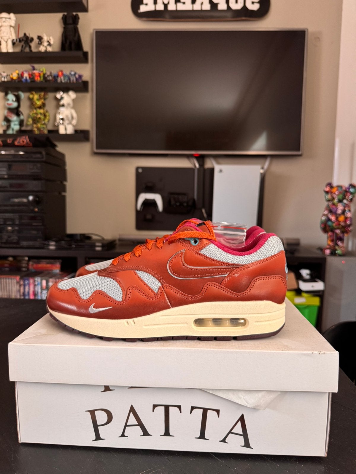 Nike Air Max 1 x Patta Wave 43, Kleding | Heren, Schoenen, Overige kleuren, Nieuw, Ophalen of Verzenden, Sneakers of Gympen