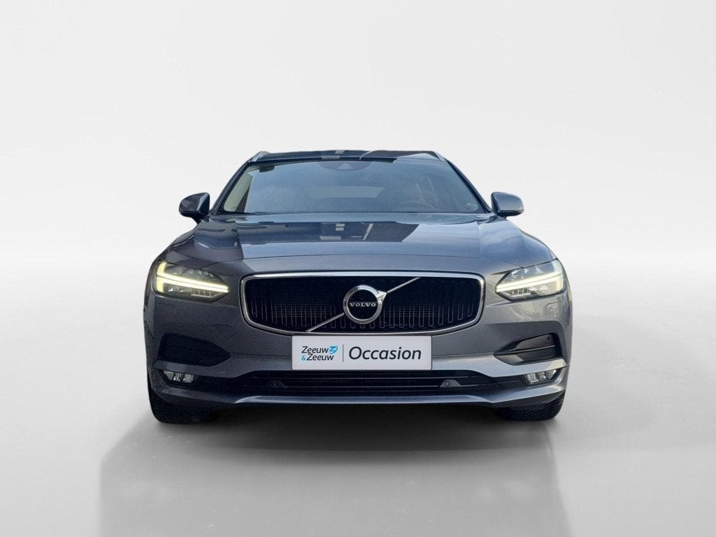 Volvo V90 2.0 T4 Momentum | Stoel en stuurverwarming | Elekt, 12 maanden, Euro 6, 93 €/maand, Zilver of Grijs