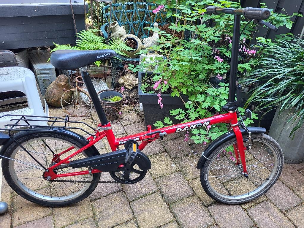 Dahon vouwfiets, Fietsen en Brommers, Ophalen, Versnellingen, Zo goed als nieuw, Totaal opvouwbaar