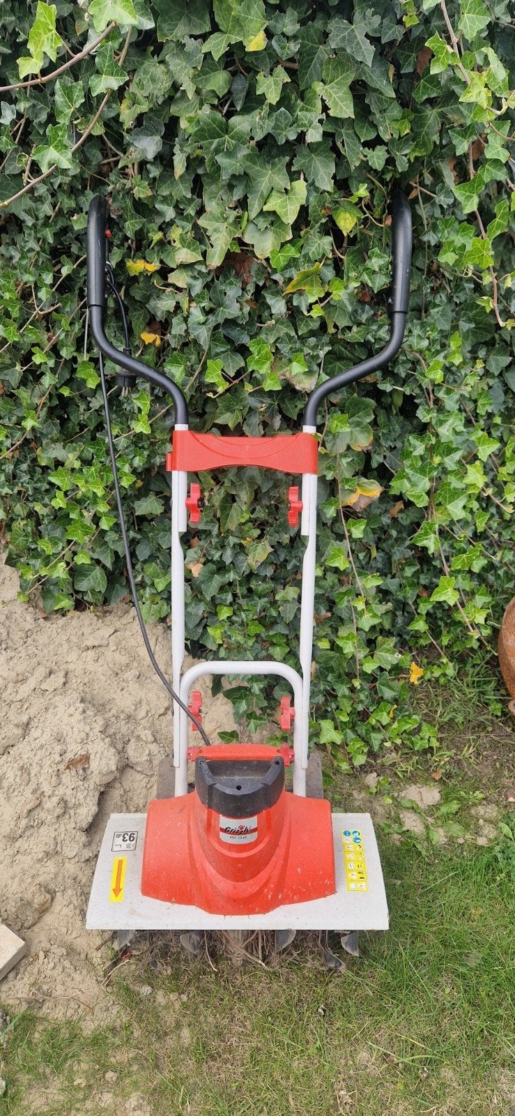 Grizzly EGT 1545 Elektrische tuinfrees, Ophalen, Gebruikt, Grizzly