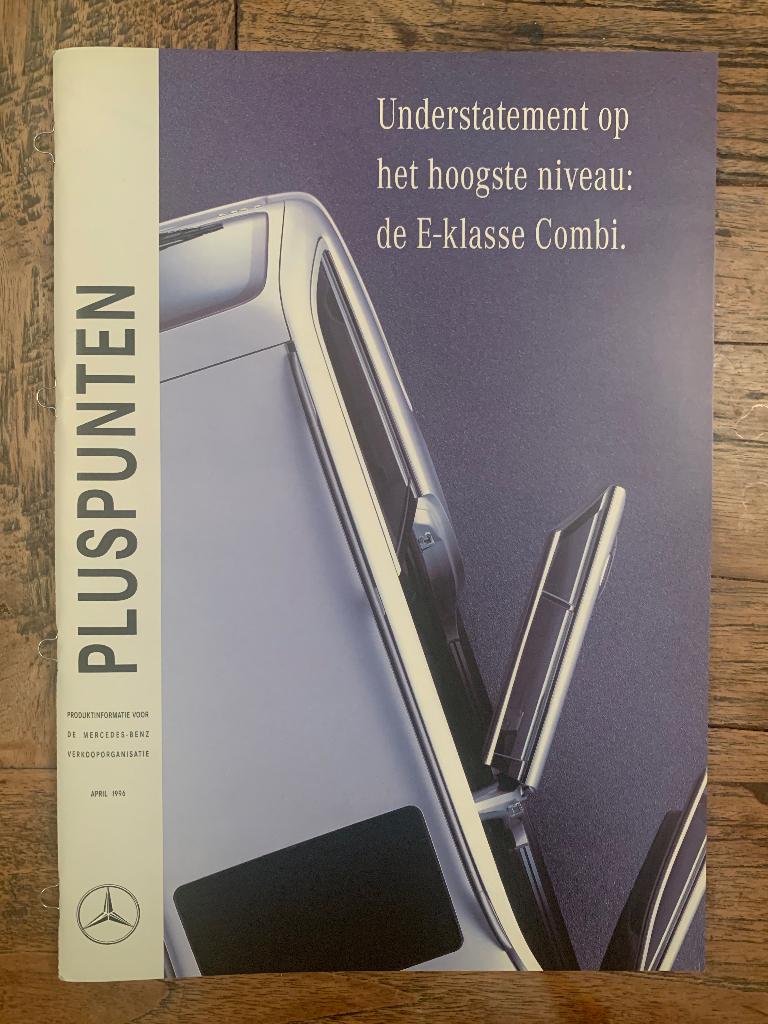 Productinformatie Mercedes-Benz E-klasse combi S210 1996, Nieuw, Mercedes-Benz, Mercedes, Ophalen of Verzenden